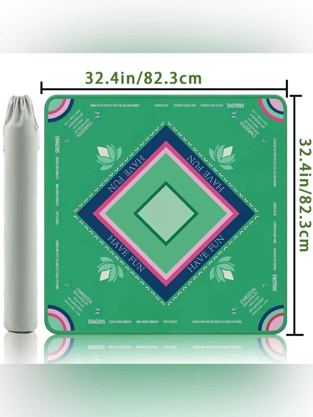Mahjong mat 32.4in x 32.4in BRAND NEW